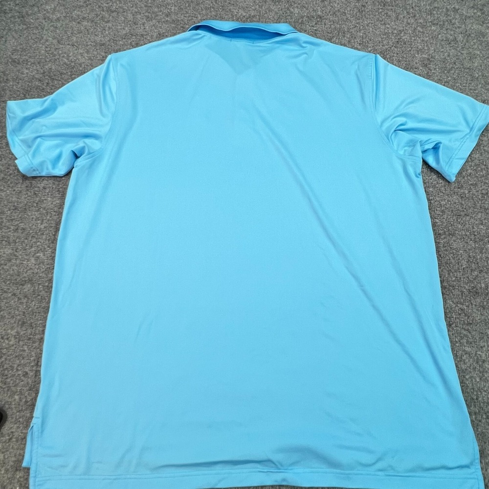 Peter Millar Summer Comfort Shirt Mens XXL Blue Atlantis Golf Club Polo - Picture 4 of 8